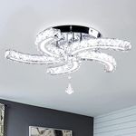 19.7'' Crystal Chandeliers, 5-Light