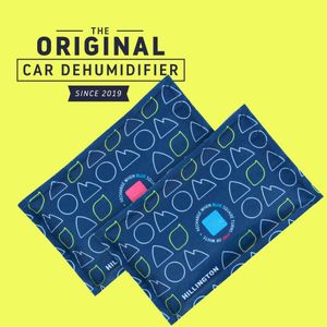 Hillington Car Dehumidifier Bags 2-Pack – Moisture Absorber for Vehicles