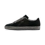 PUMA Womens Suede Classic X Chain Court Trainers Black 4 UK