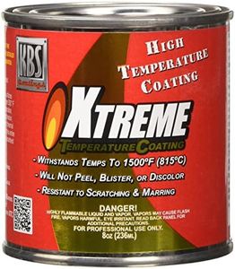 KBS Coatings 65205 Cast Iron Grey Xtreme Temperature Coating - 8 fl. oz.