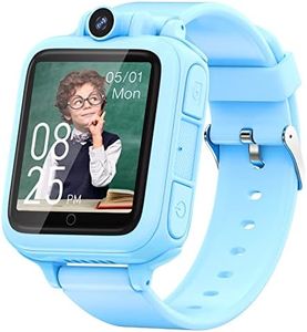 Kids Game Smart Watch for Kids Boys Girls with 14 Puzzle Games, Birthday Gift Toys for Boys Girls Age 4 5 6 7 8 9 10 11 12, Kids Watch with Touch Screen Camera Video Music Player Alarm Clock 12/24 hr