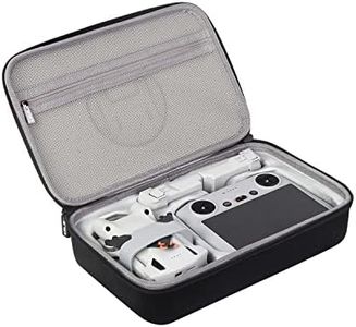 JSVER Mini 3 Pro/Mini 3 Bolsa,Funda para dji Mini 3 Pro/Mini 3 y Accesorios Estuche de Almacenamiento Rígido EVA Compatible con dji Mini 3 Pro-Negro