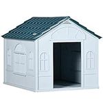 PawHut Plastic Dog House, Water Res