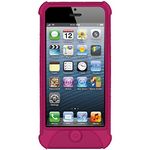 Amzer Silicone Jelly Skin Fit Case Cover for iPhone 5, iPhone 5S, iPhone SE (Fits All Carriers) - Skin - Retail Packaging - Hot Pink