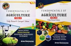 Fundamentals of Agriculture - Volume 1 and Volume 2 - Arun Katyayan - 11th Fully Revised and Enlarged Edition - Set of 2 Books - 2024/Ed.