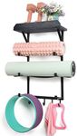 DOCMON Yoga Mat Holder Wall Mount,1