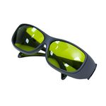 ZAC XI-04P Laser Protective Glasses OD 7+ Laser Safety Goggles 200-450nm 800-1100nm 9000-11000nm 1000-1090nm Wavelength for Fiber Laser Cleaner Welder