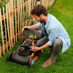 Worx 40V Lawnmower and Trimmer Set – Cordless Garden Tools Pack