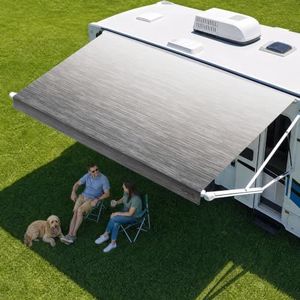 RV Awning Fabric Replacement, 20.8oz Heat-Sealed 6-Layer Vinyl