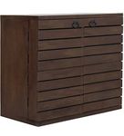 The Attic Perth Bar Cabinet|Hard and Soft Drinks BarStorage Cabinet|Round Bar for Home |Walnut