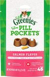 GREENIES FELINE PILL POCKET Easily Administer Cat Medication 45 Ct SALMON 6 PACK