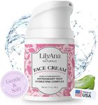 LilyAna Naturals Face and Neck Moisturizer for Women and Men - Moisturizer Face and Neck Cream for Dry Skin and Dark Spot Brightening - Rose and Pomegranate Extracts - 1.7oz