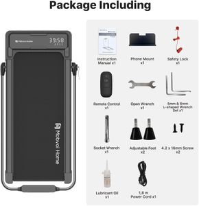 Mobvoi Foldable Treadmill – 12km/h Compact Walking Running Machine