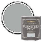 Rust-Oleum Light Grey Furniture Paint in Satin Finish - Dove 750ml