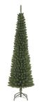 Festive Productions Space Saver Pencil Christmas Tree, 6.5 feet - Green