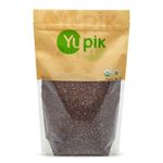 Yupik Organic Black & Red Quinoa Mix, 1 kg, Non-GMO, Gluten-Free, Kosher, Vegan, Raw Seeds, Blend of Red & Black Quinoa, Unsalted, Oil-Free, Source of Fiber & Iron, Ideal Replacement to Rice & Pasta