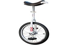 QU-AX Unicycle, aluminium, White, Standard Size