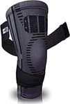 Pure Support Knee Brace Sleeve | with Strap Compression Patella Stabilizer for Meniscus Tear | Arthritis Pain | Running | Football | Crossfit | Sports | Gym | Women | Men