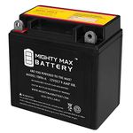 YB9A-A - 12V 9AH 130 CCA - SLA Power Sport Battery - Mighty Max Battery Brand Product, 3838040