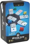 Cardinal Classics, Double-Twelve Mexican Train Dominoes Set Classic Board Games Kids Games Strategy Games Board Games for Adults and Kids Ages 8 and up
