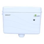 SOMANY Zoe (Single Flush) Cistern Single Flush Tank (White 8 L)