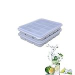 Ice Cube Trays Set of 2, Easy Relea