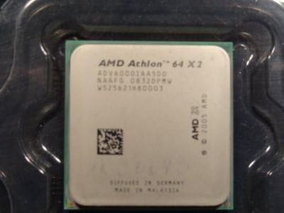 AMD Athlon 64 X2 6000+ Dual Core 3.1 GHz ADV6000IAA5DO 89W Socket AM2 AM2+ Quiet