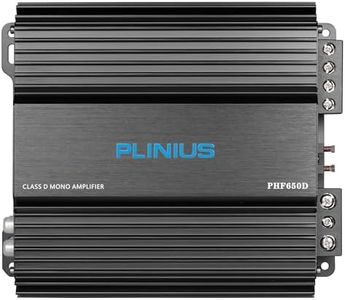 Audio Systems 1 Channel Car Amplifier - 600 Watts, Monoblock Class D Amp, 1-4 Ohm Stable, Mosfet Power Supply