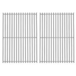 MIYUPTC Weber Cooking Grate 17.5 inch, Heavy Duty Plated Steel BBQ Grill Grates Replacement Cooking Grids for Nexgrill Gas Grill, 2 Pack