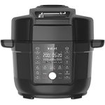 Instant Pot Duo Crisp with Ultimate Lid Air Fryer + Multi-Cooker, Pressure Cooker, Slow Cooker, Steamer, Grill, Sauté pan, Sous Vide�� -1500W, 6.2L, Black