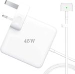 MacBook Air Charger UK, 45W T-TIP Mac Charger Power Adapter Compatible with Macbook Air 11"13 inch(Mid-2012~2017), Models A1465 A1466 A1435 A1436 etc