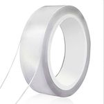 Clear Tape Caulk Strip, Caulking Sealing Tape Self Adhesive Kitchen for Bathtub,Bathroom,Shower,Toile,Kitchen Stovetop Sink (30mm x 3m)