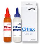 WEST SYSTEM G/flex 650-8 Two Part Toughened Epoxy Glue Pack - Heavy Duty High Strength Adhesive Pack, Glue for Plastic, Metal, Wood, Ceramic - for DIY Projects, Boat & Marine Repair