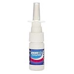 Snoreeze Anti-Snoring Nasal Spray - Hydrating Spray for Blocked Nose & Nasal Congestion Relief - Use with Mobile App to Stop Snoring - 10ml, 25 Nights Use