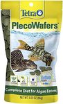 Tetra Pro PlecoWafers Pleco Fish Food, Complete Diet for Algae Eaters, Algae Enriched with Zucchini, Ideal Protein for Herbivore Grazers, Resealable Pouch, 86g