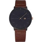 Tommy Hilfiger Quartz Analog Black Dial Leather Strap Watch for Men-NETH1791461