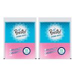 Amazon Brand Presto! Multi-Purpose Sponge Wipes Assorted Pack of 10