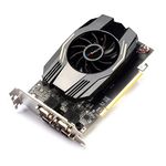 SRhonyra 4 Monitor Video Card VGA Outputs Radeon HD7600 Graphics Card 128-Bit GDDR5 2GB Multiple Displays Graphics Card 6VGA GPU PCIe 2.0×16 Bus Powered