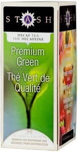 Stash Premium Decaf Premium Green Tea, Tea Bags, 30 Count Box