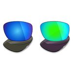 Mryok 2 Pair Polarized Replacement Lenses for Oakley Ten X Sunglass - Options