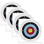 Archery Target Face, Archery Targets,40x40cm Full Ring Arrow Bow Shooting Practice Archery Target Paper,40 sheets of archery target paper, used for adult and children's archery target hunting practice