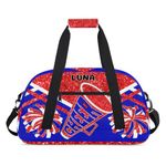 Personalized Cheerleader Gym Dance Bag, Custom Cheerleading Barrel Bag Named Overnight Weekender Sports Duffel Bag, Color 17, One Size