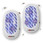 2 Packs Bug Zapper Indoor - Fly Zapper Indoor - Fly Traps Indoor for Home Use - Fly Killers for The Home Indoor - Fly Zapper Electric - Fly Catcher Indoor - Bug Killer - Fruit Fly Traps Indoor