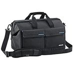 Cullmann - 98380 - Amsterdam Maxima 520 - Camera Bag for Medium to Extra Large DSLR Equipment - Inside Dimensions: 360 x 170 x 200 mm,Black/Blue