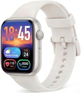 Smart Watch, Fitness Watch for Women Men with 24/7 Heart Rate/Blood Pressure Monitor,Pedometer, Sleep Tracker, 120+ Sport Modes, IP68 Waterproof Activity&Fitness Tracker Compatible with Android iPhone