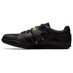 ASICS Men's Hyper Throw 3 Track & Field Shoes, Black/Safety Yellow, 8 UK