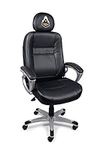 Wild Sports 901C-PURD NCAA Purdue Boilermakers Leather Office Chair