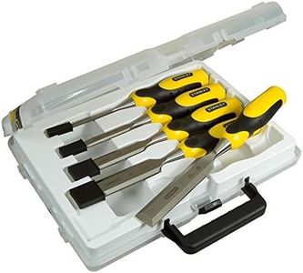 Stanley 2-16-888 Ciseau à bois bi-matière Jeu de 5 pièces