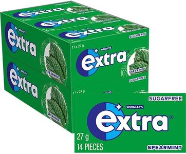 Extra Spearmint, Sugar Free Chewing Gum, 24 Packets With 14 Pieces