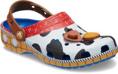 Crocs 209446-4GX-M8W10 Toy Story Woody Classic Clog BlJ Blue Jean